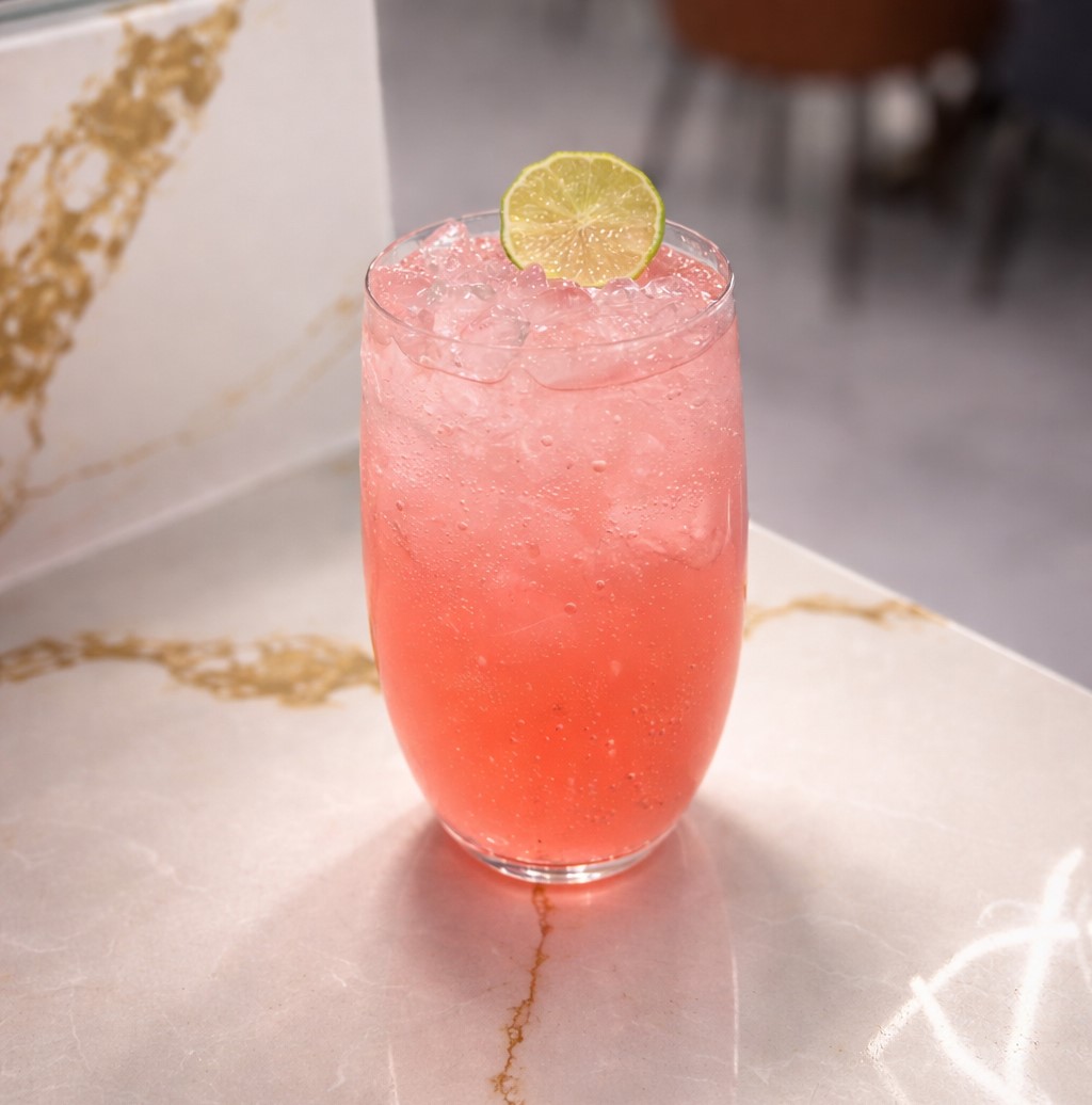 Limonada Mineral de Fresa