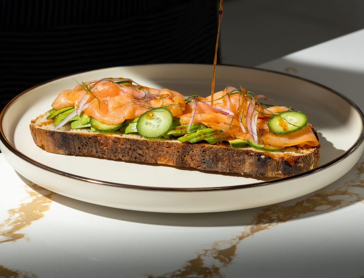 Saumon Toast